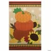 Northlight Pumpkins and Sunflowers Autumn Harvest 28" x 40" Garden Flag