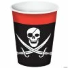 Pirate Beverage Cups 9oz