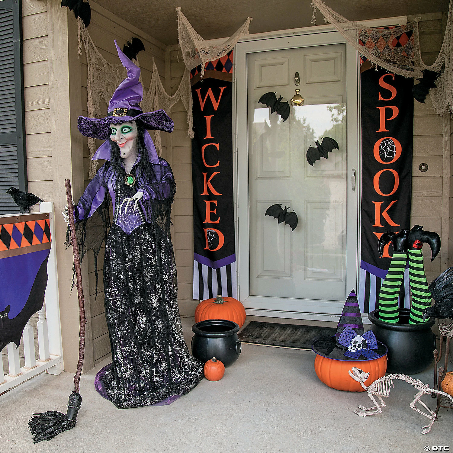 Skeleton Cat Halloween Decoration - Image 4