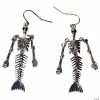 Skeleton Mermaid Earrings