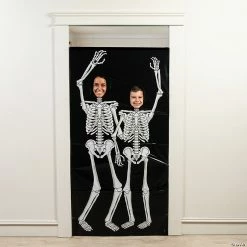 Skeleton Photo Door Banner Halloween Decoration