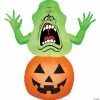 Slimer On Pumpkin Airblown