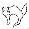 Vickerman 16" Cat Wire Silhouette with LED Lights Halloween Lighted Decor