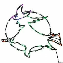 Vickerman 18" Witch Wire Silhouette with LED Lights Halloween Lighted Decor