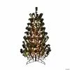 Vickerman 6.5' Black Wine Bottle Tree, Clear Dura-Lit® Mini Lights