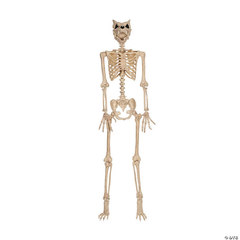 Werewolf Skeleton Halloween Decoration