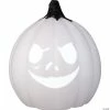 White Singing Pumpkin Jack Skellington